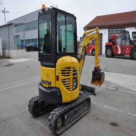 Used Komatsu PC26 MR-3 Mini Crawler Excavator for Sale